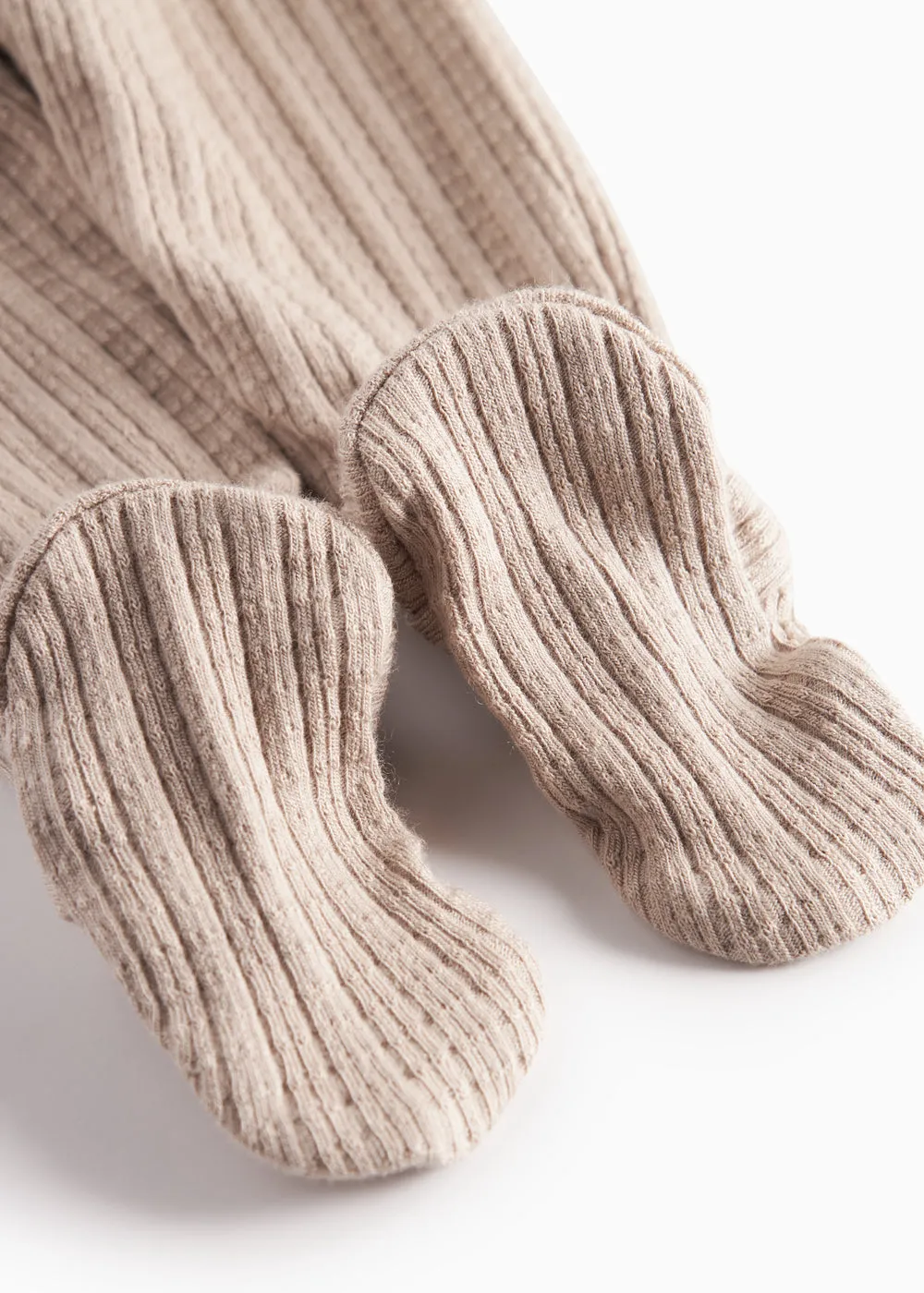 MarMar Pixa bukser Soft Beige med fødder