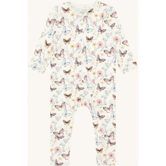 Hust & Claire Mulle Butterfly natdragt Ivory bambus