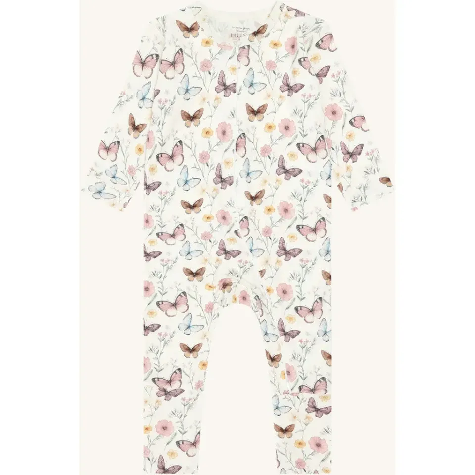 Hust & Claire Mulle Butterfly natdragt Ivory bambus