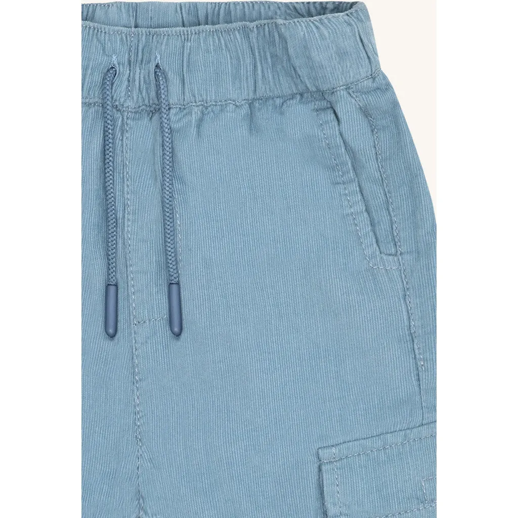 Hust & Claire Trevor Corduroy bukser Iron Blue