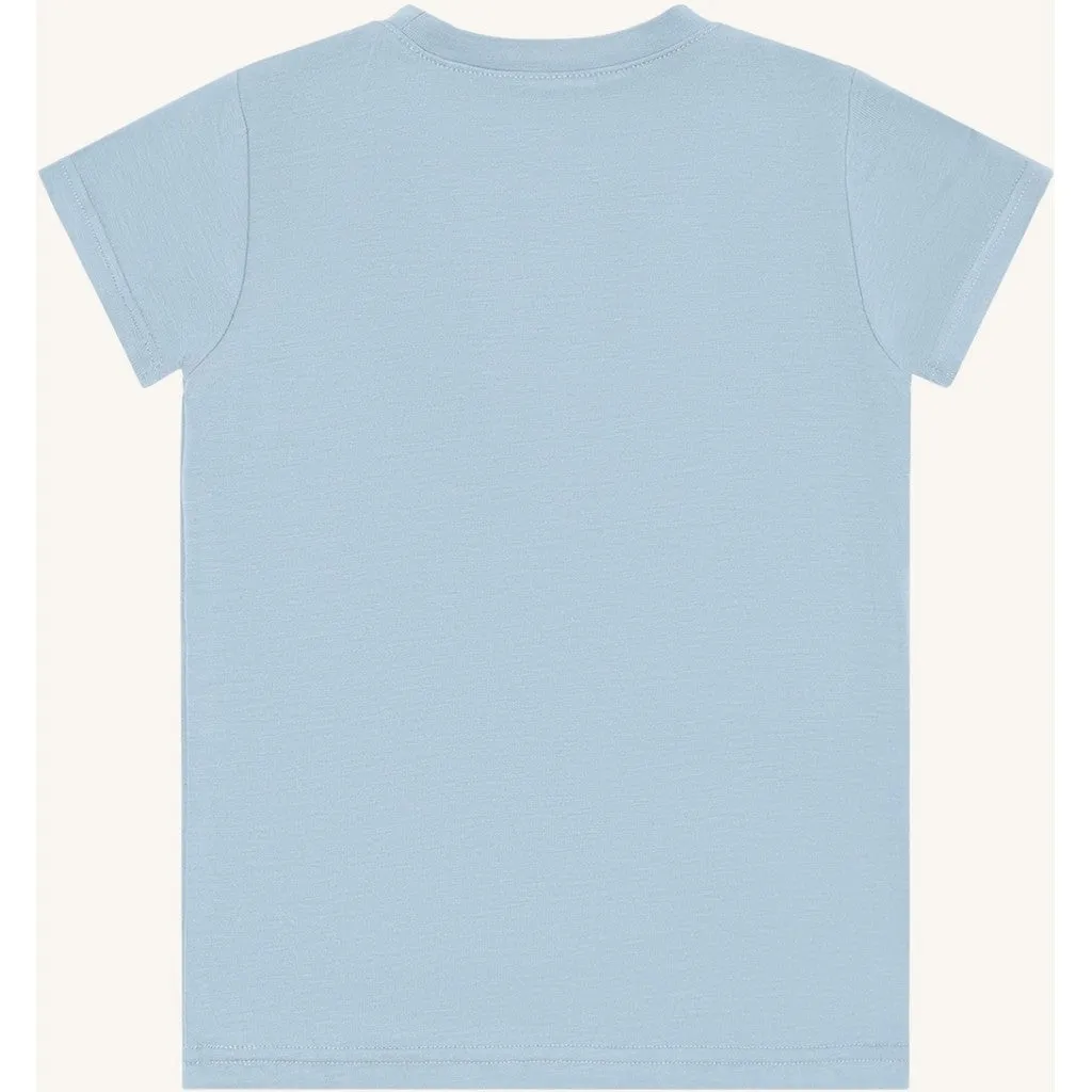 Hust & Claire HCAustin Solid t-shirt lyseblå bambus