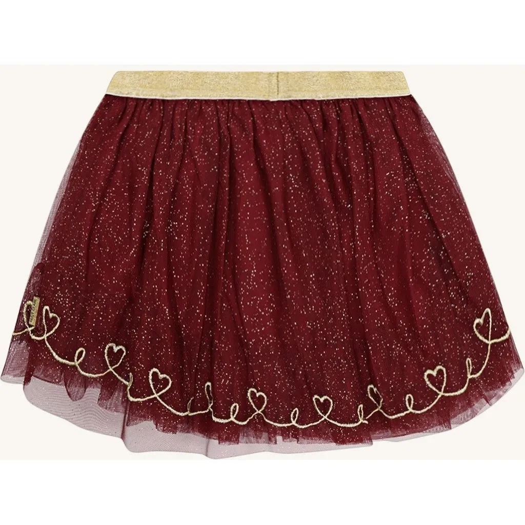 Hust & Claire Ninna Tulle nederdel teaberry tyl