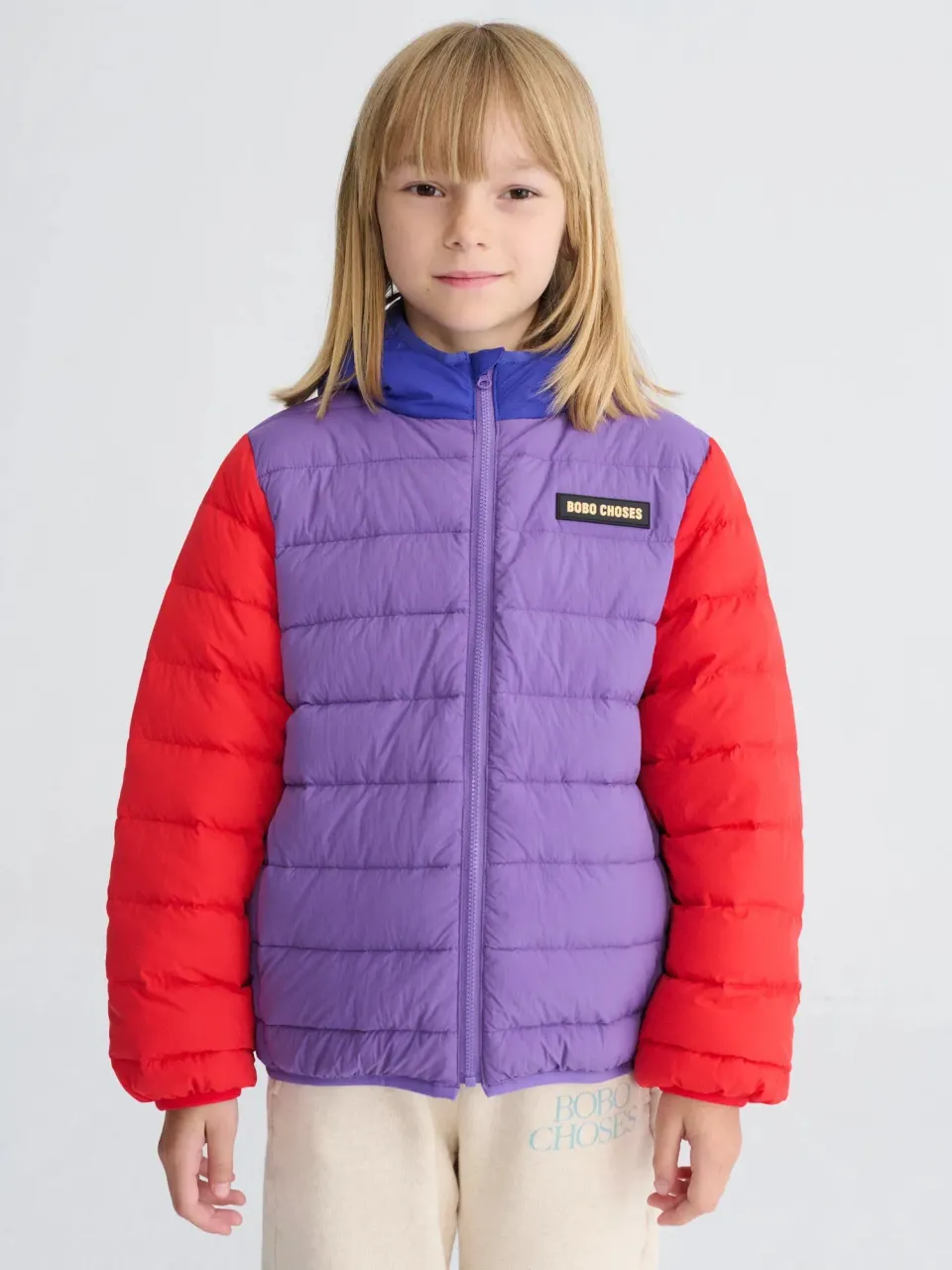 Bobo Choses All About Monsters anorak lilla dunfyldt