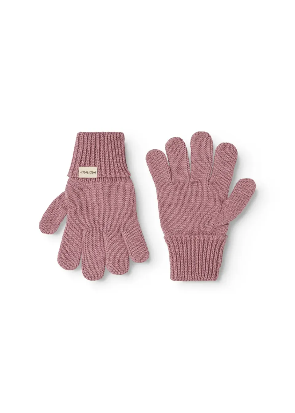 MarMar Aske strikhandsker Autumn Russet uld