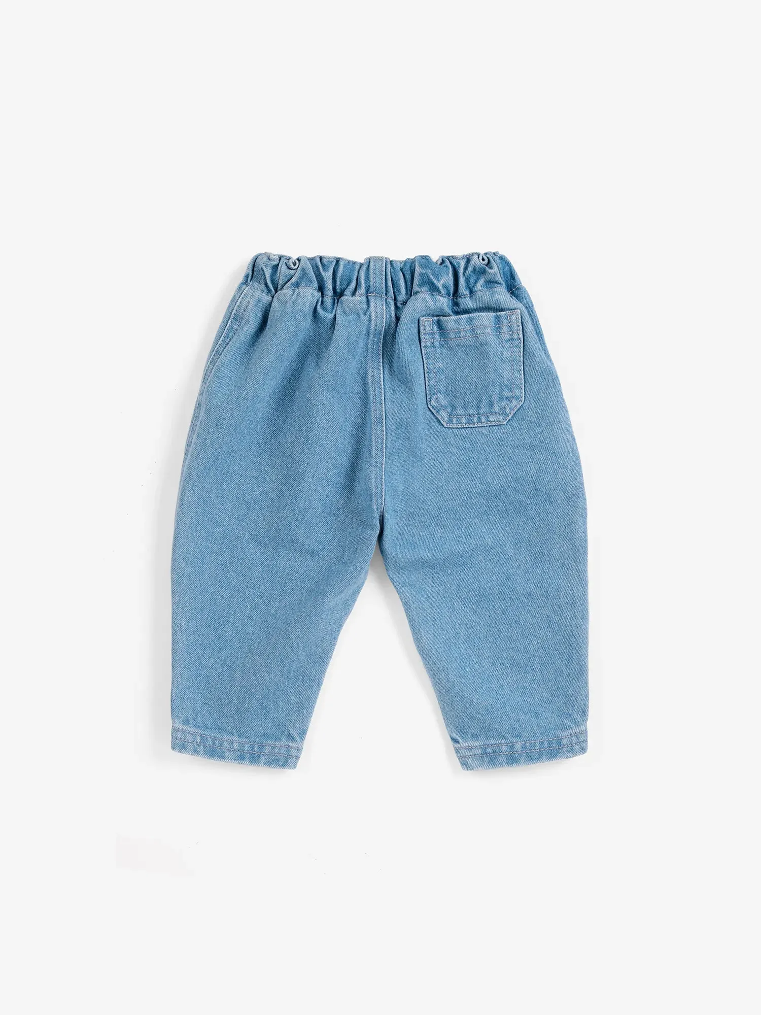 Bobo Choses B.C. Embossed denimbukser blå 3M