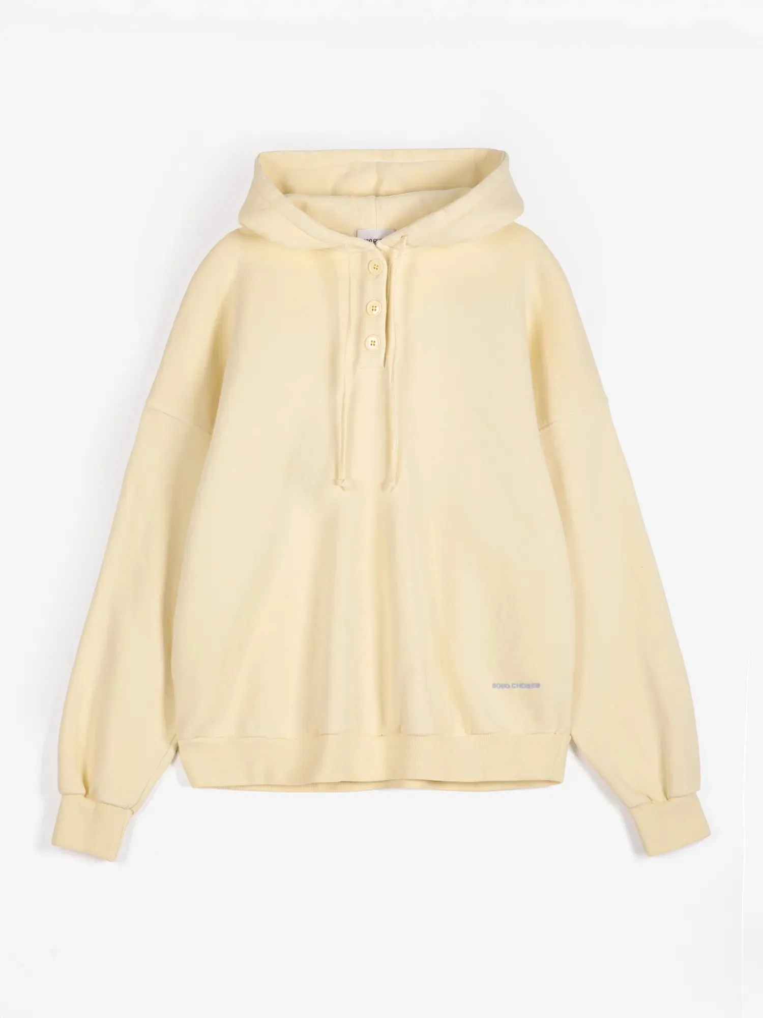 Bobo Choses Yellow Nest hoodie hættetrøje lysegul