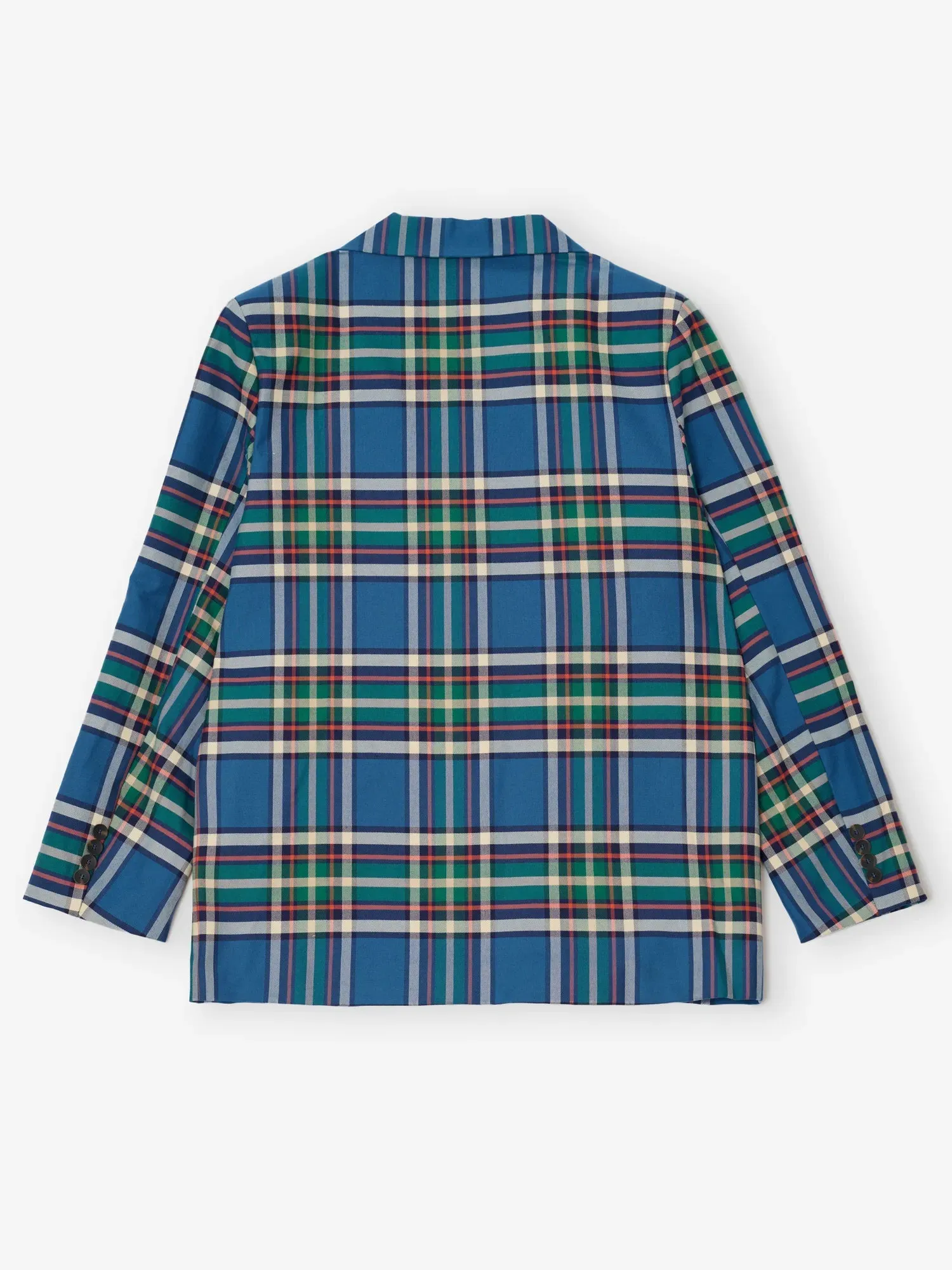 Bobo Choses Tartan blazer blå M bomuld
