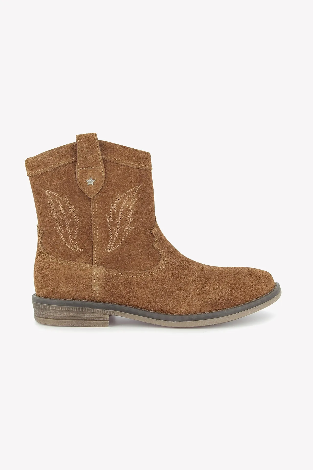 Bonton Rodeo støvler brun broderi 26-35