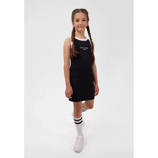 Minoti 44846 stropkjole til piger 2-pak jersey