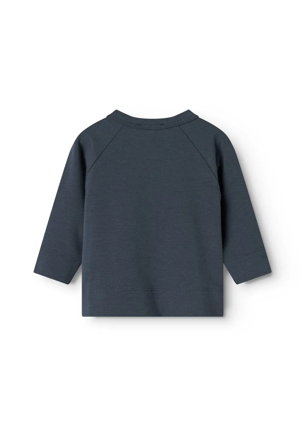 MarMar Tut Wrap LS bluse Blue modal