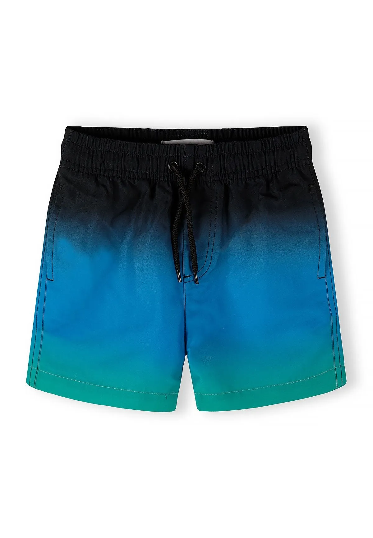 Minoti 44509 Badeshorts 2-pak sort blå palmer