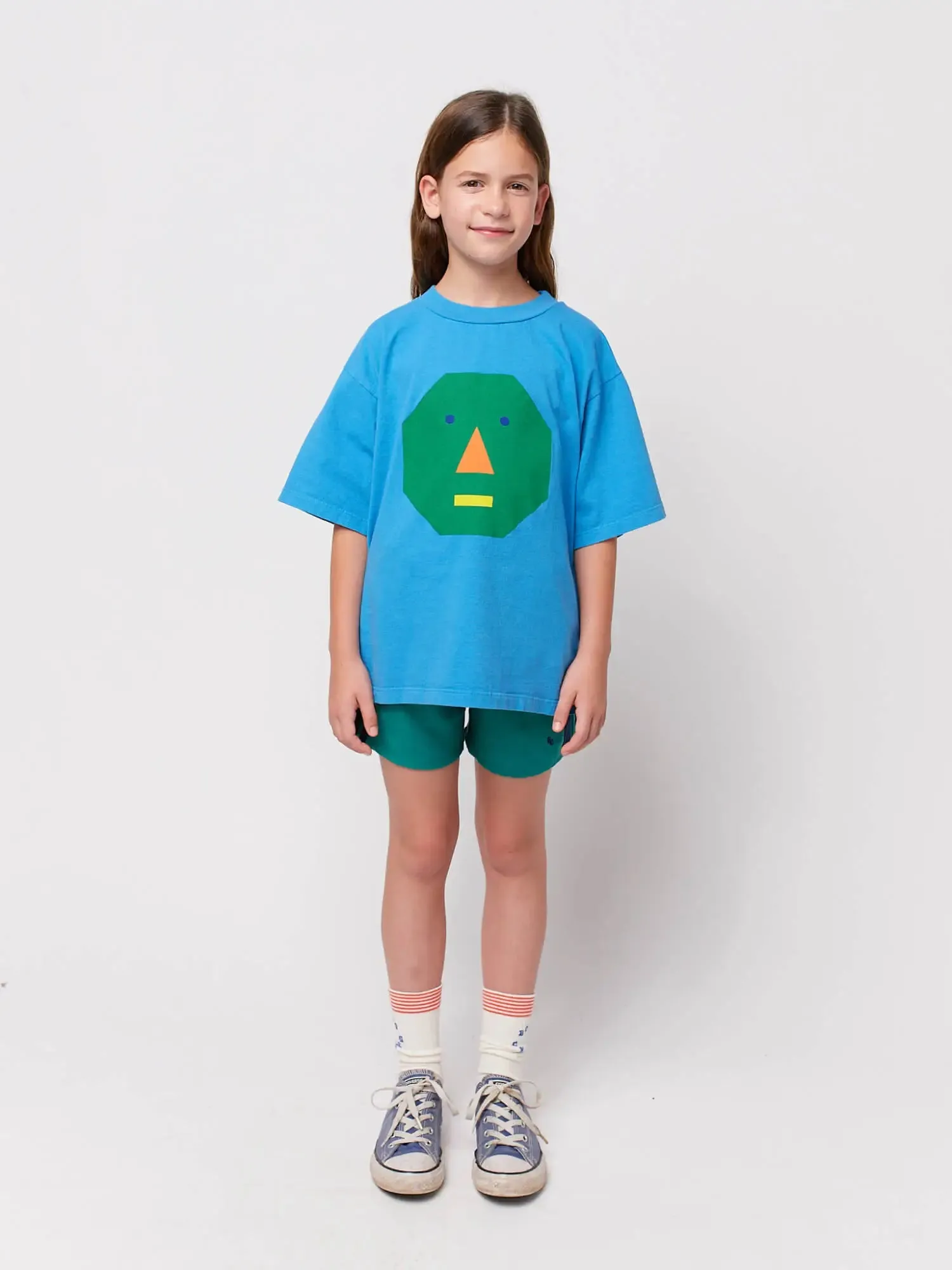 Bobo Choses Have Fun T-shirt blå 4-5Y