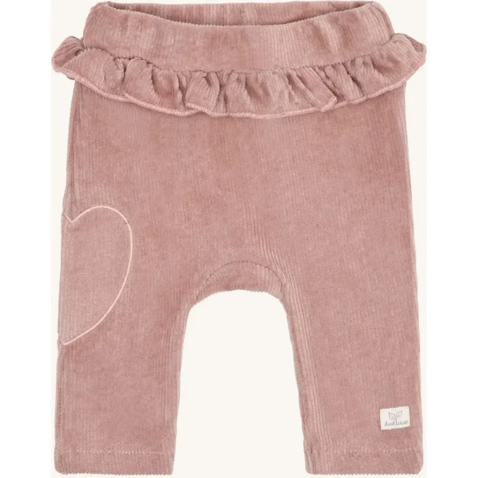 Hust & Claire Gabe Soft bukser Adobe Rose bomuld