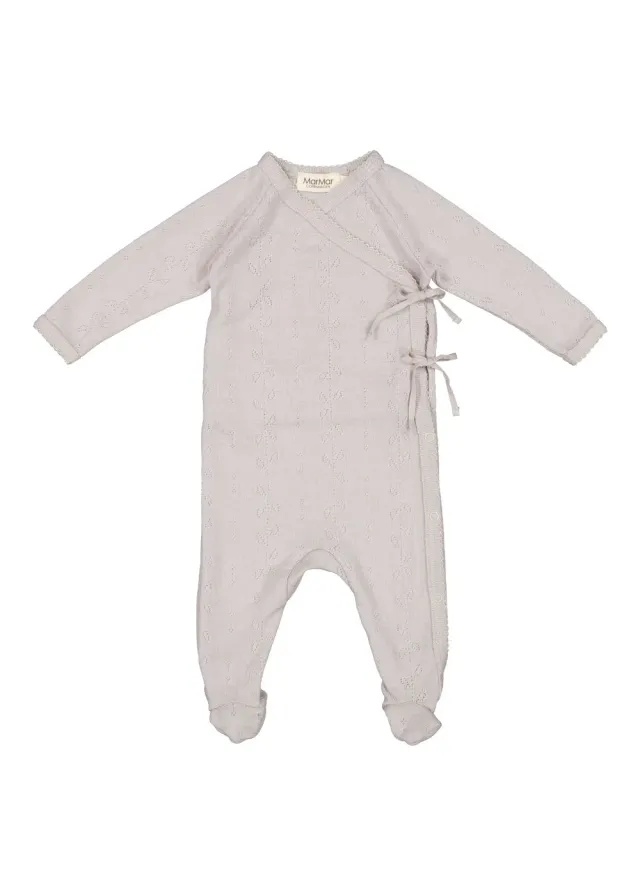MarMar Rubetta heldragt Soft Dove uld pointelle