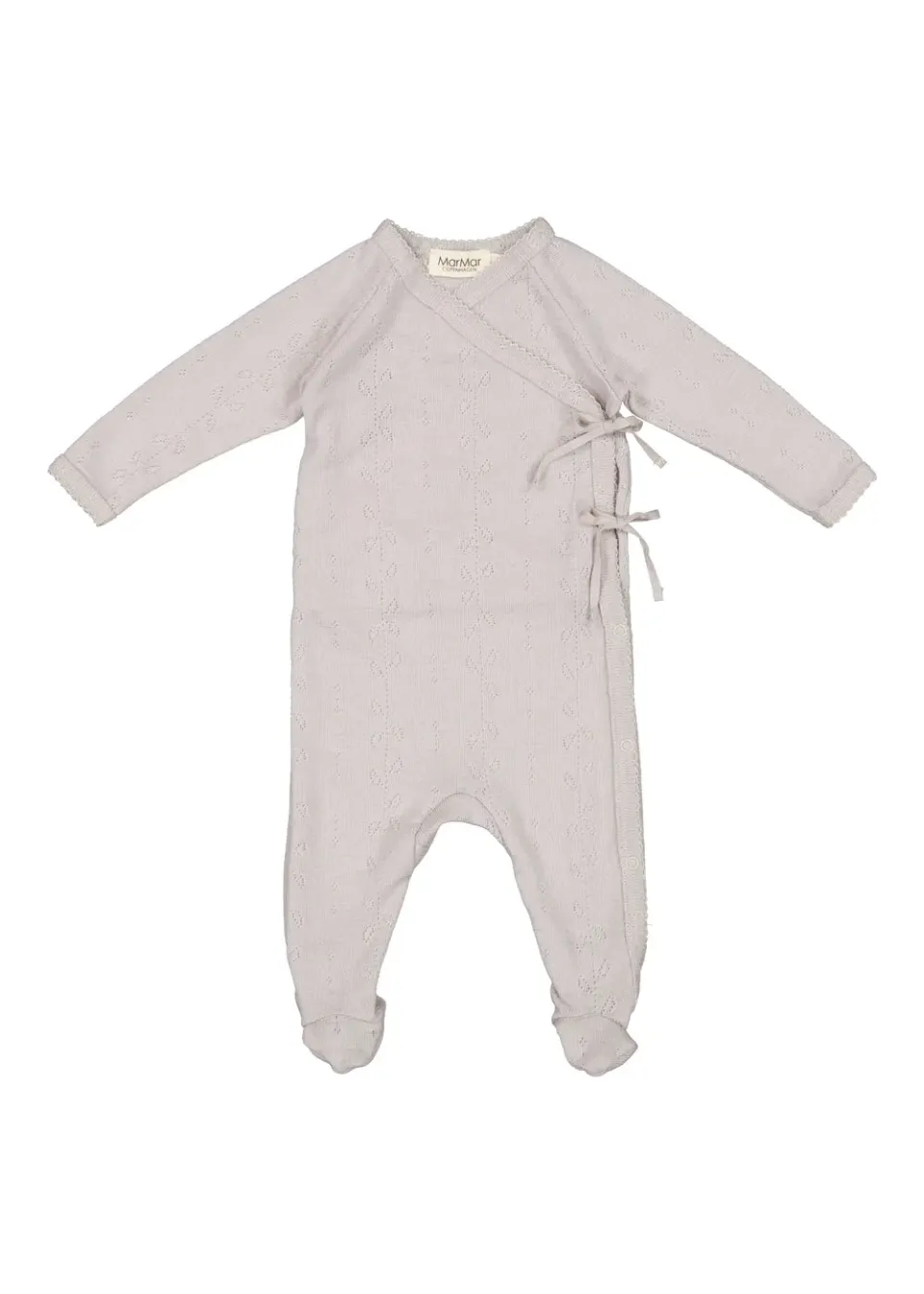 MarMar Rubetta heldragt Soft Dove uld pointelle