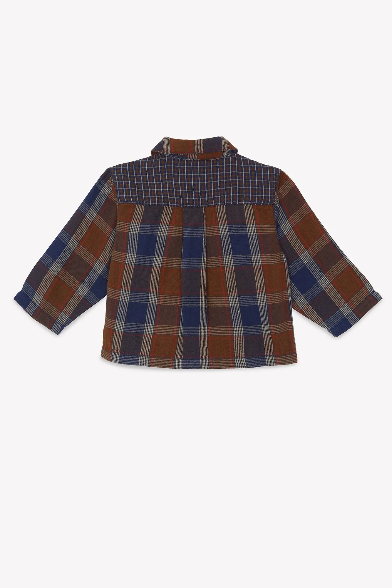 Bonton Mister Barn skjorte ternet bomuld