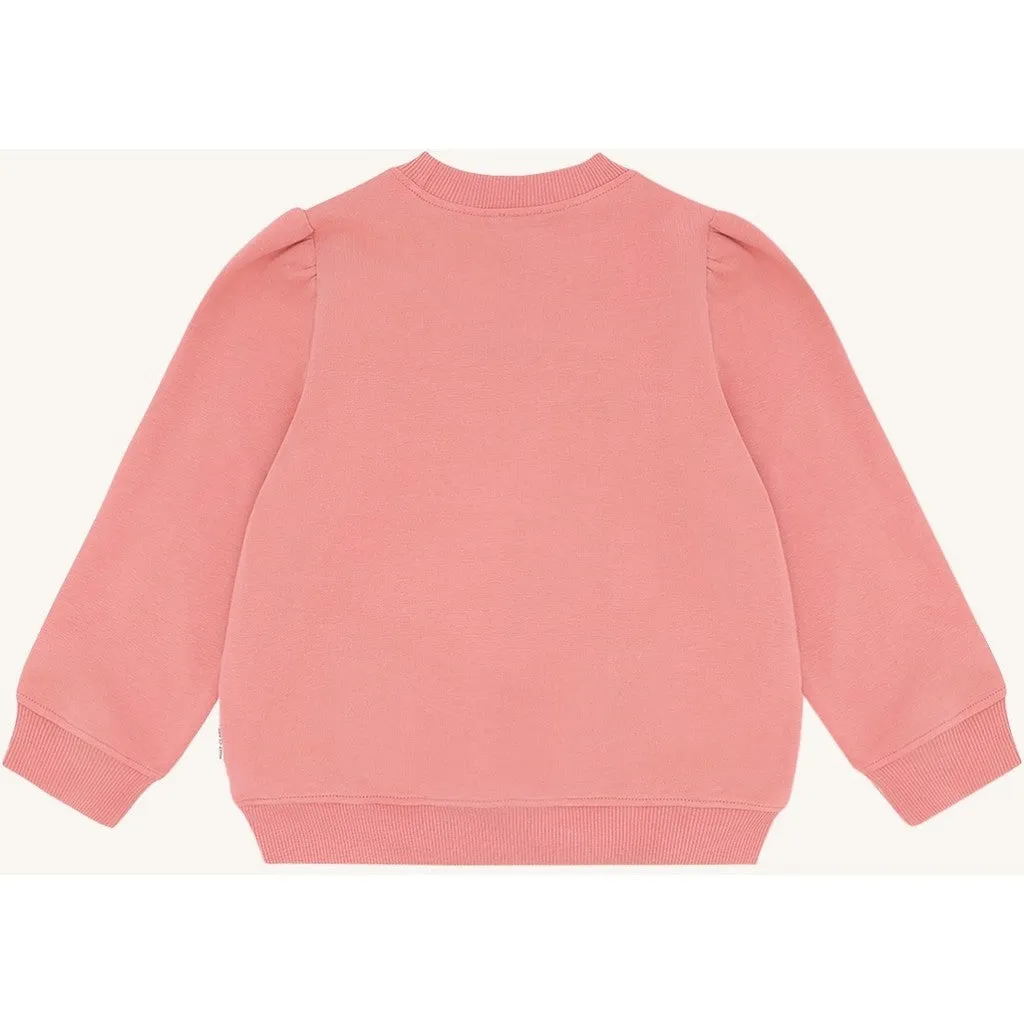 Hust & Claire HCSicillia French Girl sweatshirt Sorbet bomuld