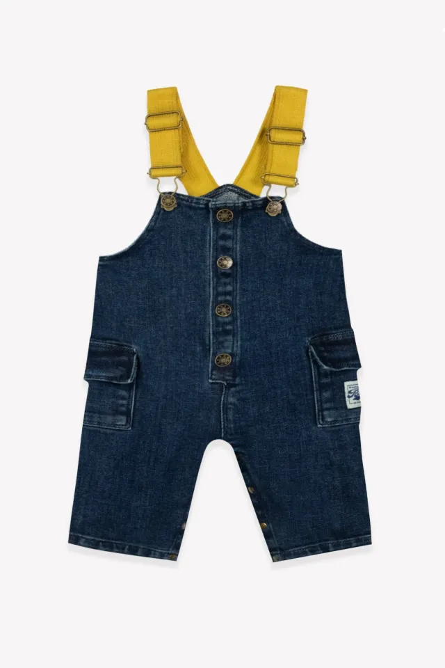 Bonton Poisson smækbukser denim 3M-3År fisk