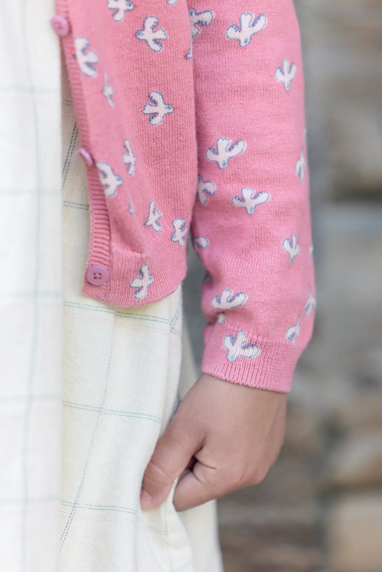 Bonton Lilou cardigan Little Birdy cashmere