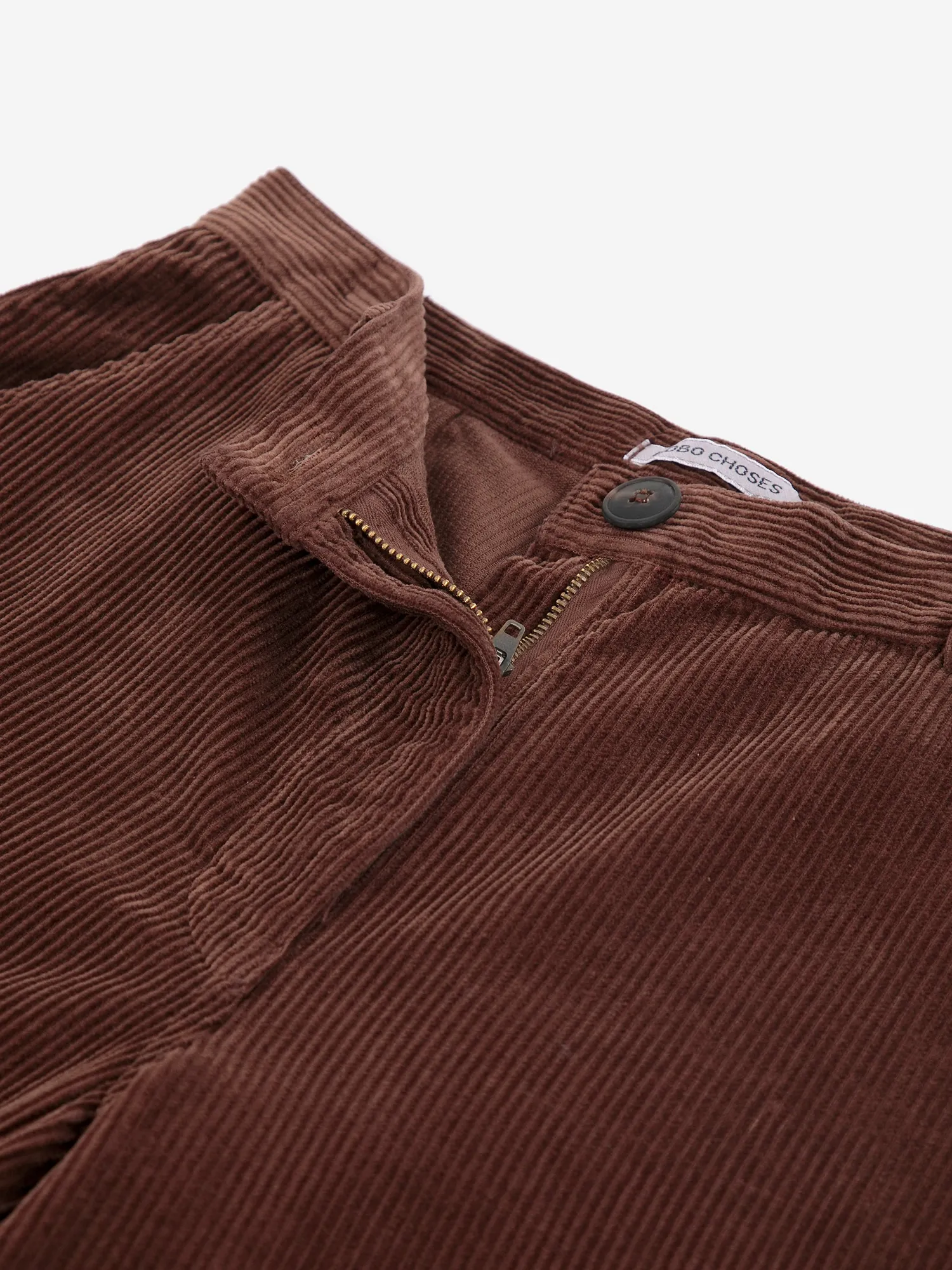 Bobo Choses BC Garden Mid-Waist bukser mørkebrun