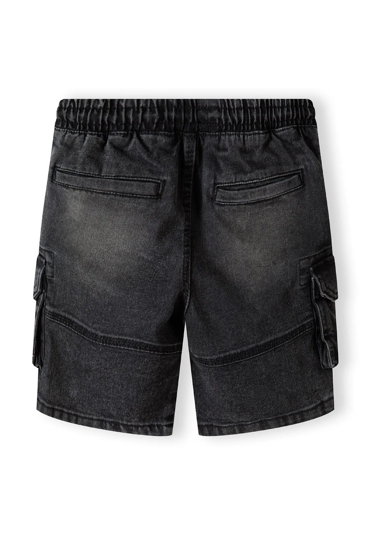 Minoti 42385 cargos shorts sort denim drenge