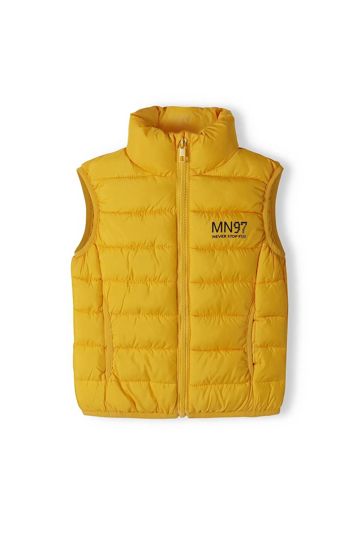Minoti 38544 stepvest gul let drenge