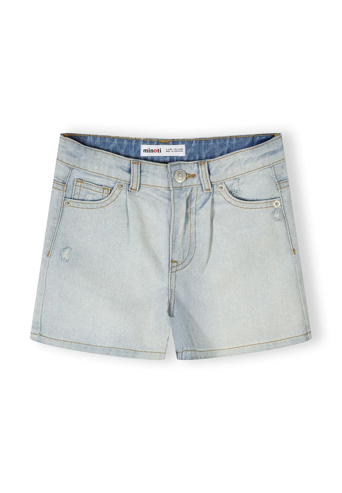 Minoti 44939 jeansshorts 2-pak denim sort