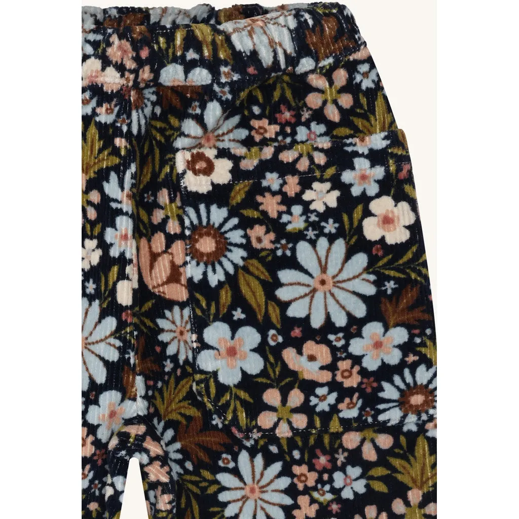 Hust & Claire HCTammy Winter Flora bukser Light Blue