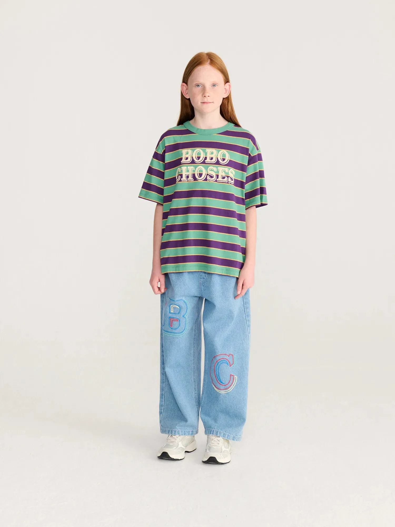 Bobo Choses All About Monsters Embossed T-shirt 6-7 år bomuld