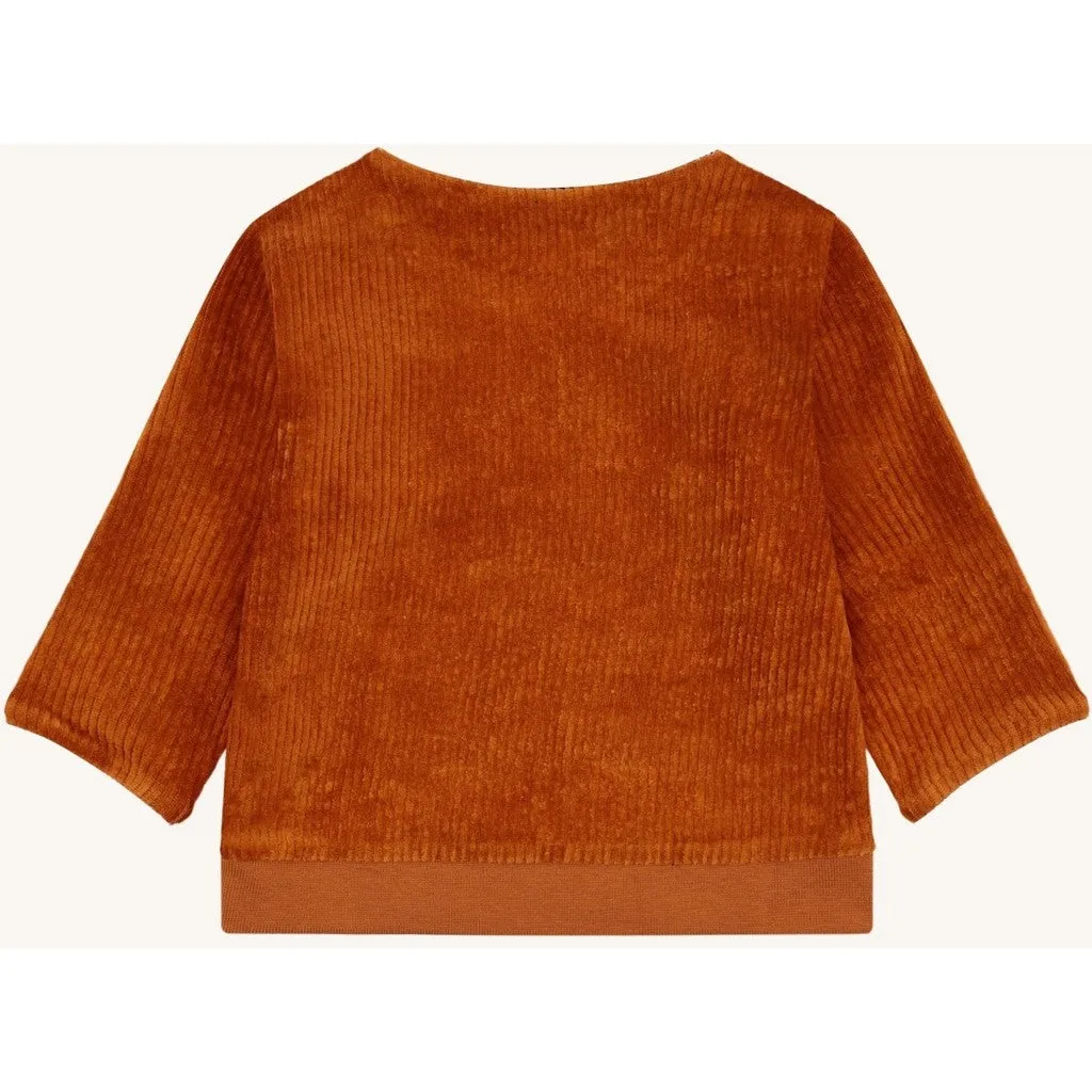 Hust & Claire HCSofus sweatshirt squirrel velour