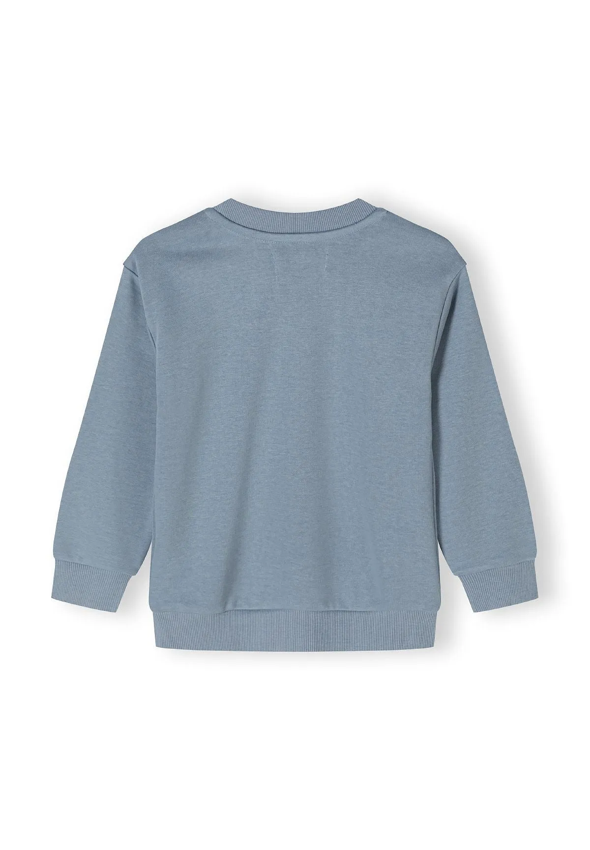 Minoti 42502 sweatshirt støvblå dreng kængurulomme