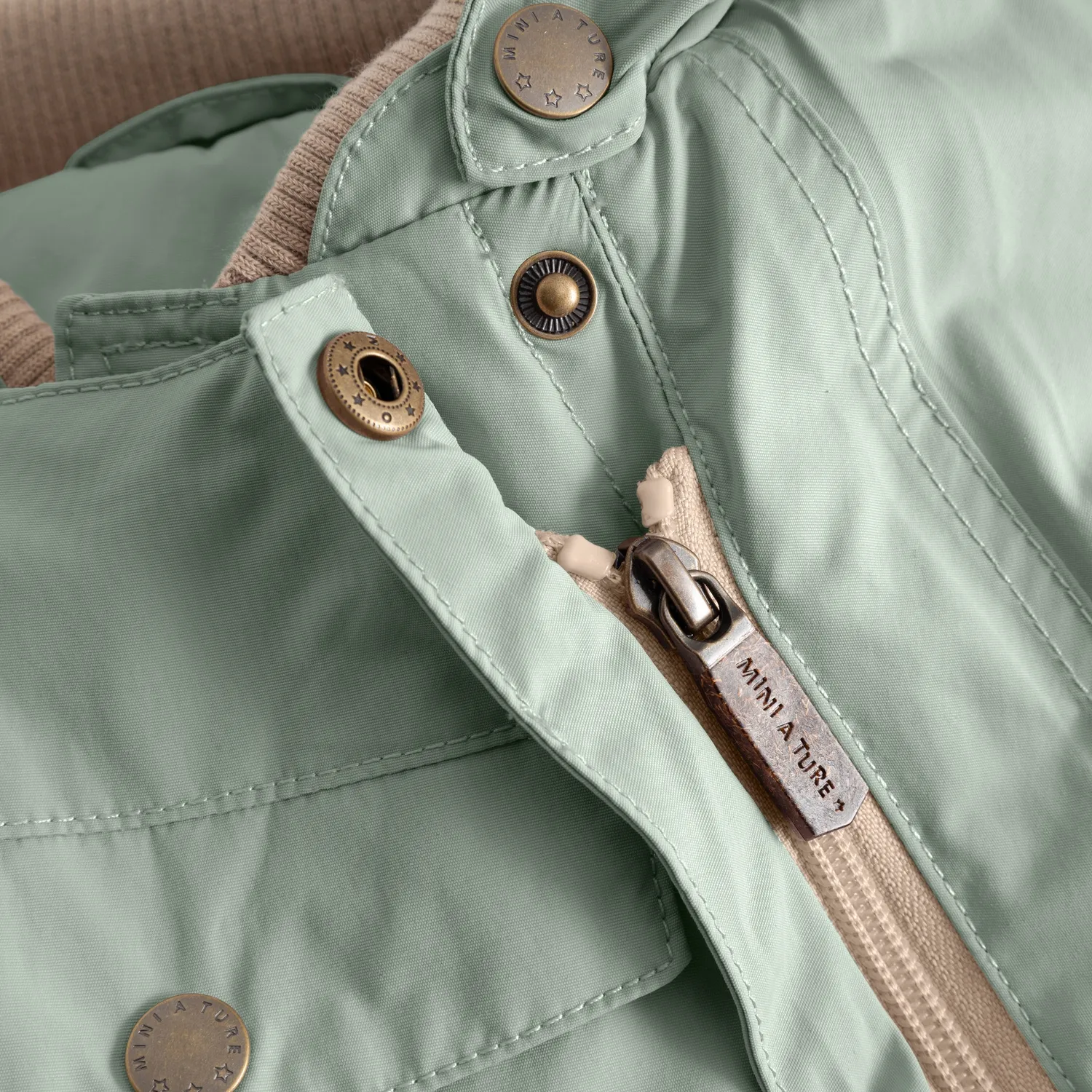 MINI A TURE Twisti flyverdragt vandtæt fleece str 74-104