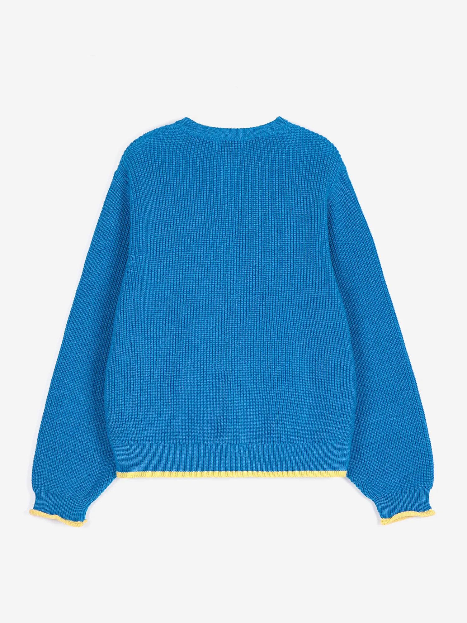 Bobo Choses Pearl strikket cardigan blå økologisk bomuld