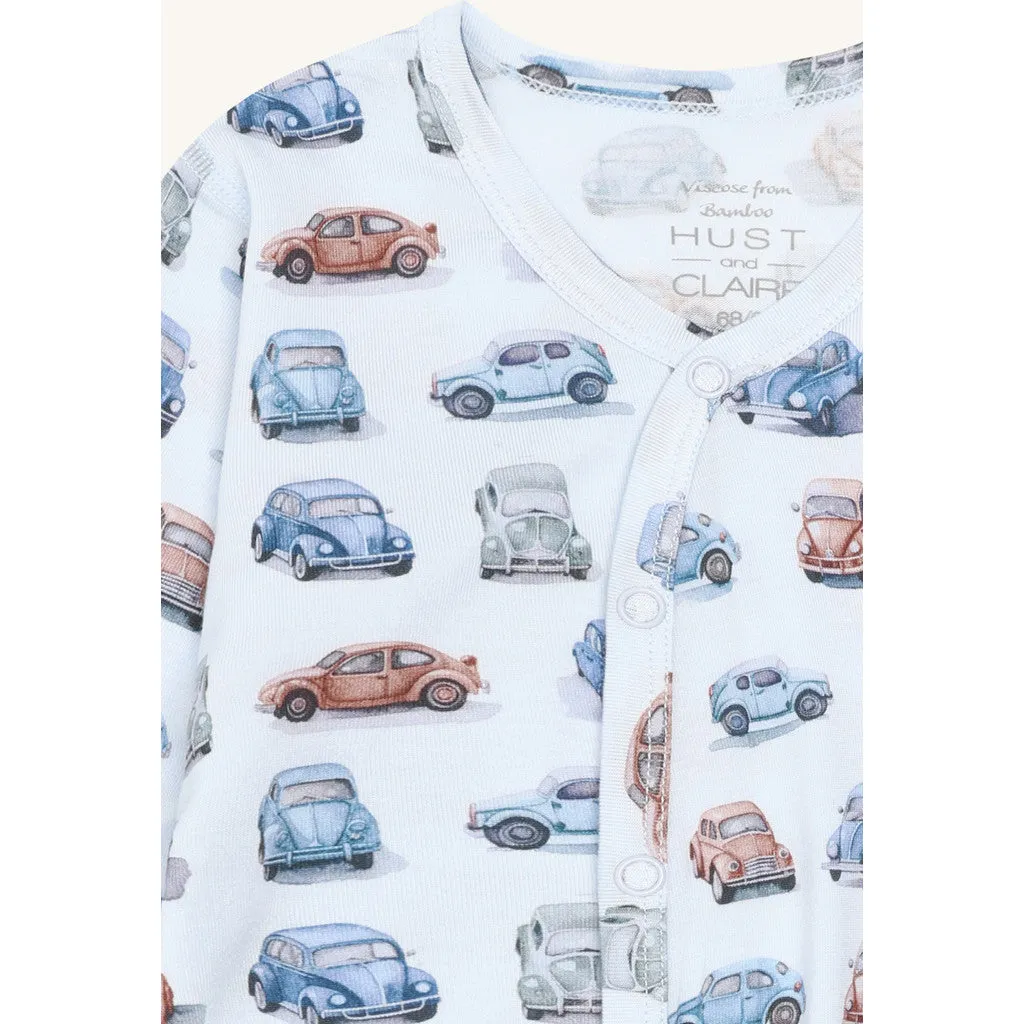 Hust & Claire HCMulle Retro Cars natdragt Water bambus
