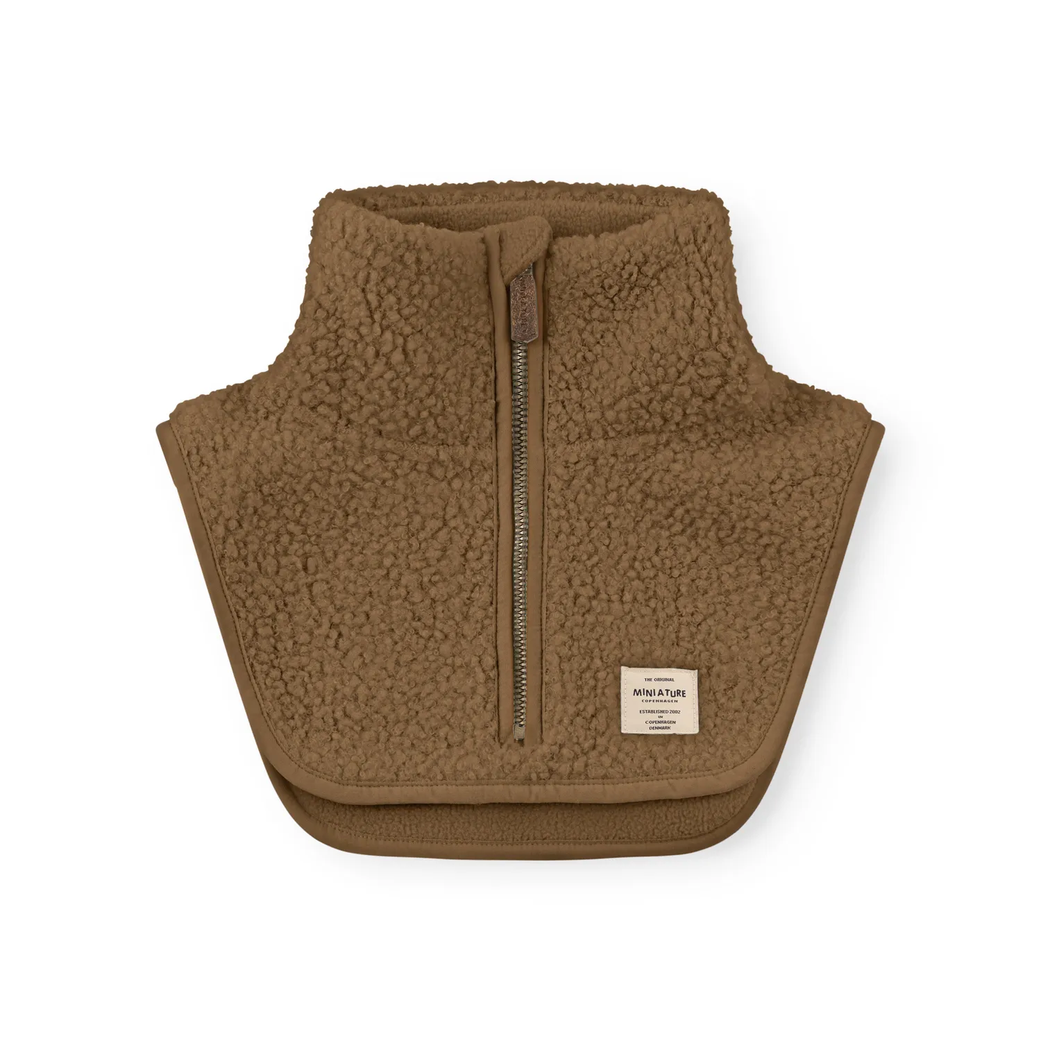 MINI A TURE MATAKTON halsedisse Otter brown teddyfleece