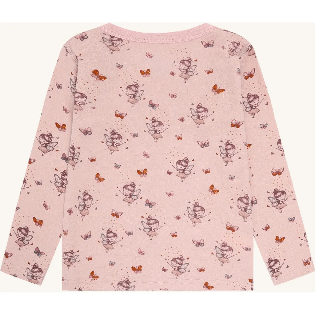 Hust & Claire HCAbba Fairy bluse Dusty Rose uld