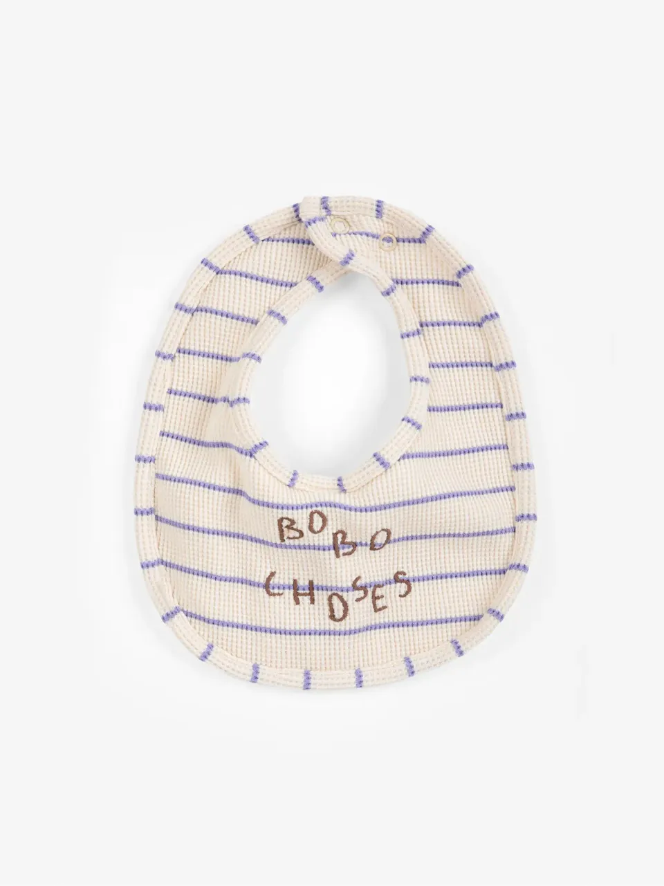 Bobo Choses Bib hagesmæk ONE SIZE offwhite bomuld