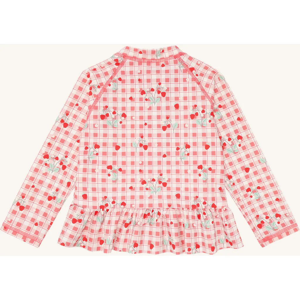 Hust & Claire HCMaiak Girl badebluse ivory genanvendt