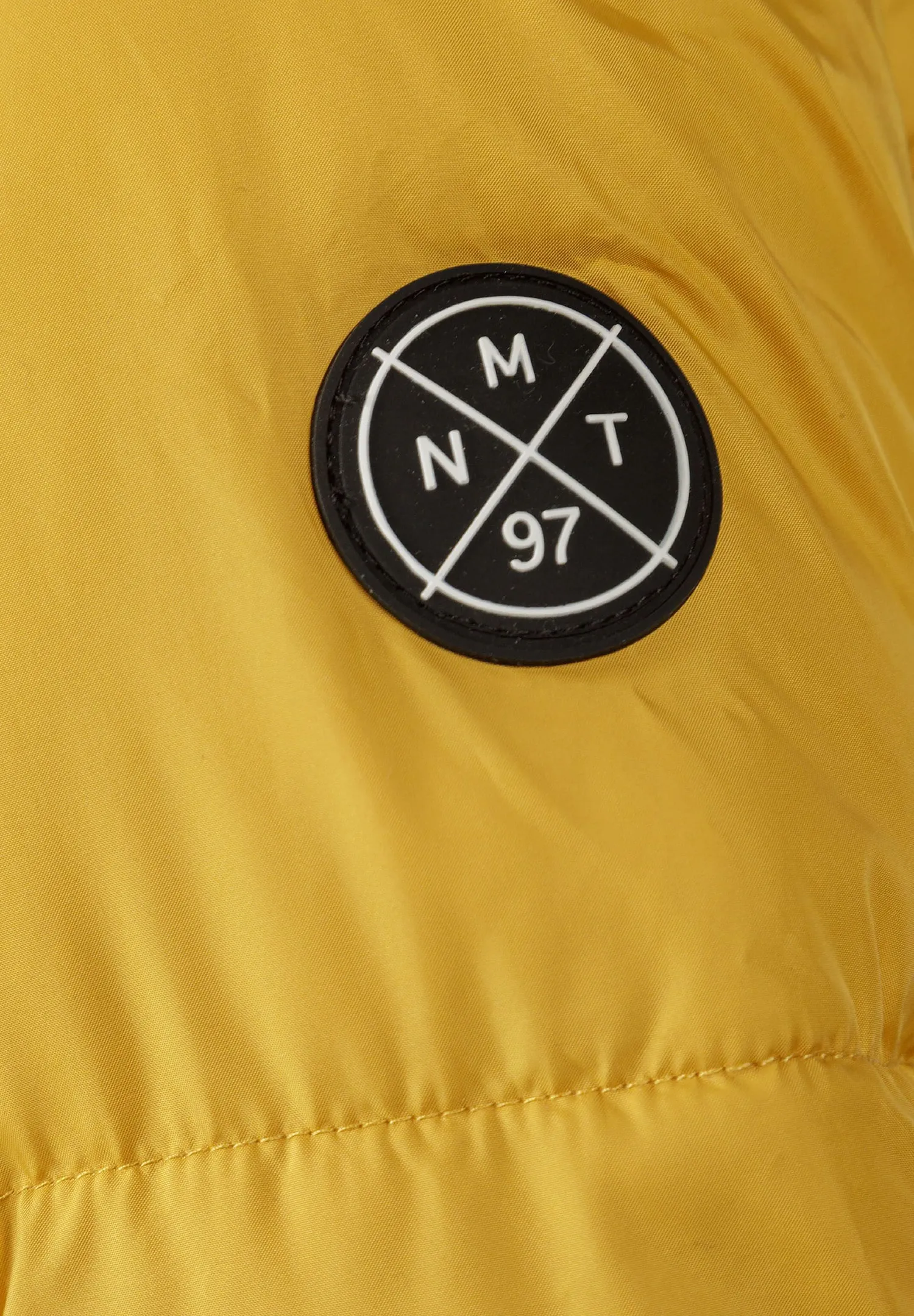 Minoti 43302 dynejakke til drenge sennepsgul polyester