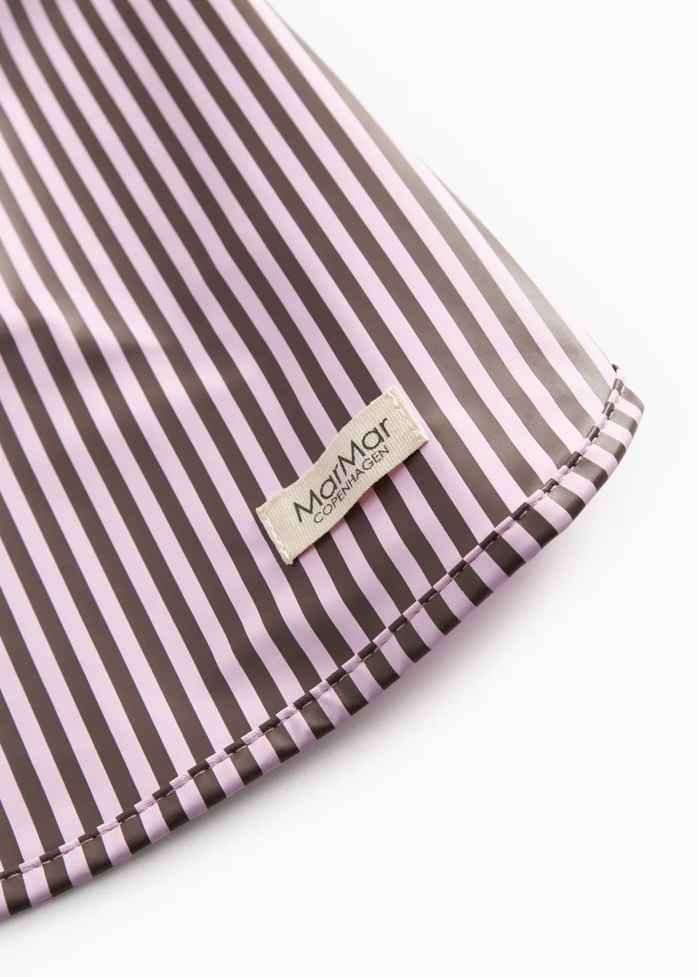 MarMar Arty Apron spiseforklæde Pink Brown Stripes