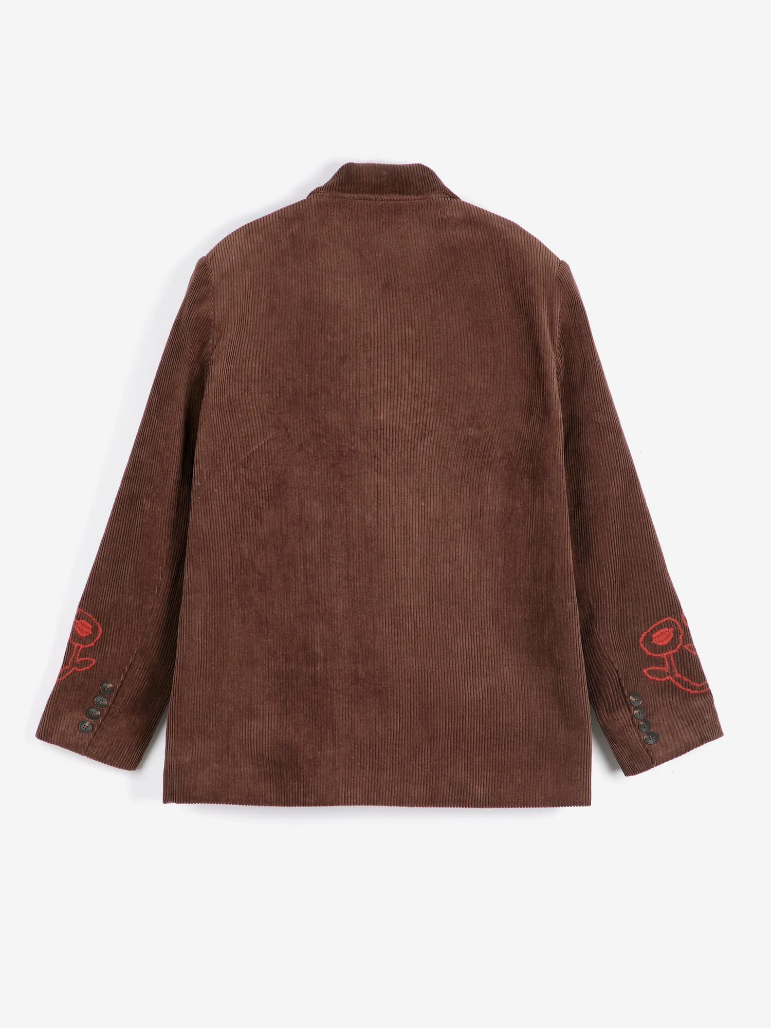 Bobo Choses Garden blazer mørkebrun fløjl M