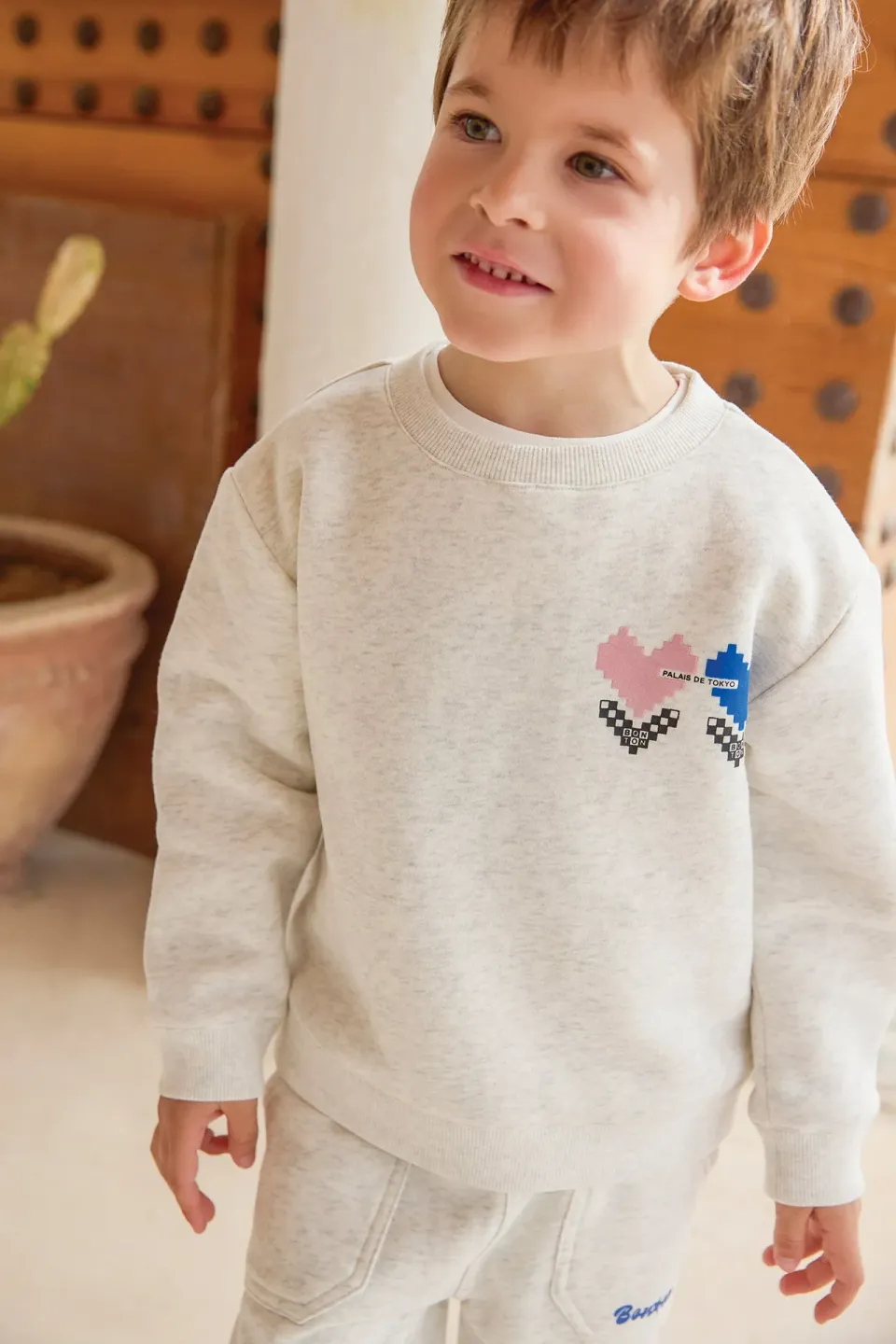 Bonton x Palais de Tokyo sweatshirt ternet bomuld