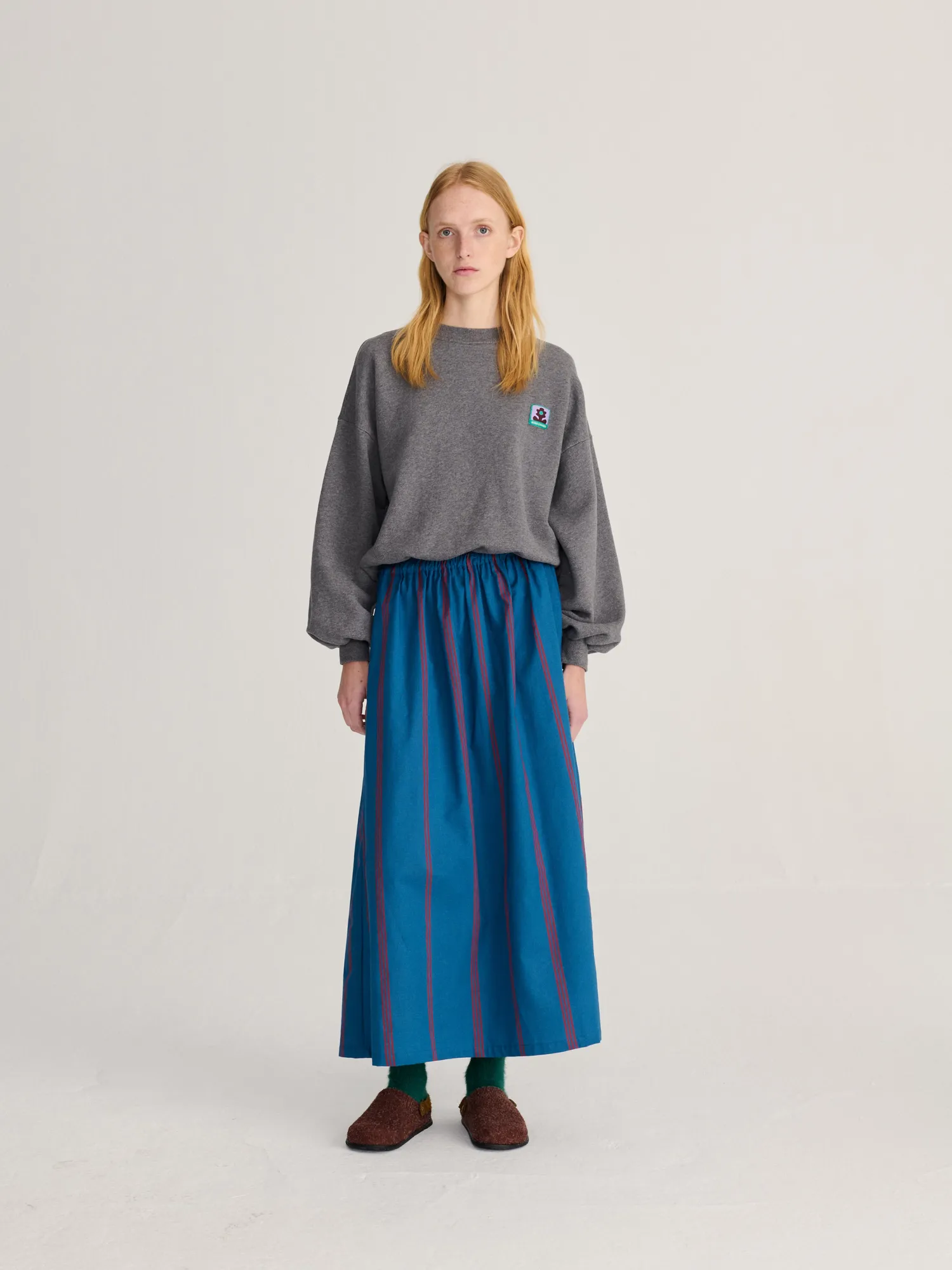 Bobo Choses All About Monsters sweatshirt XS grå løs