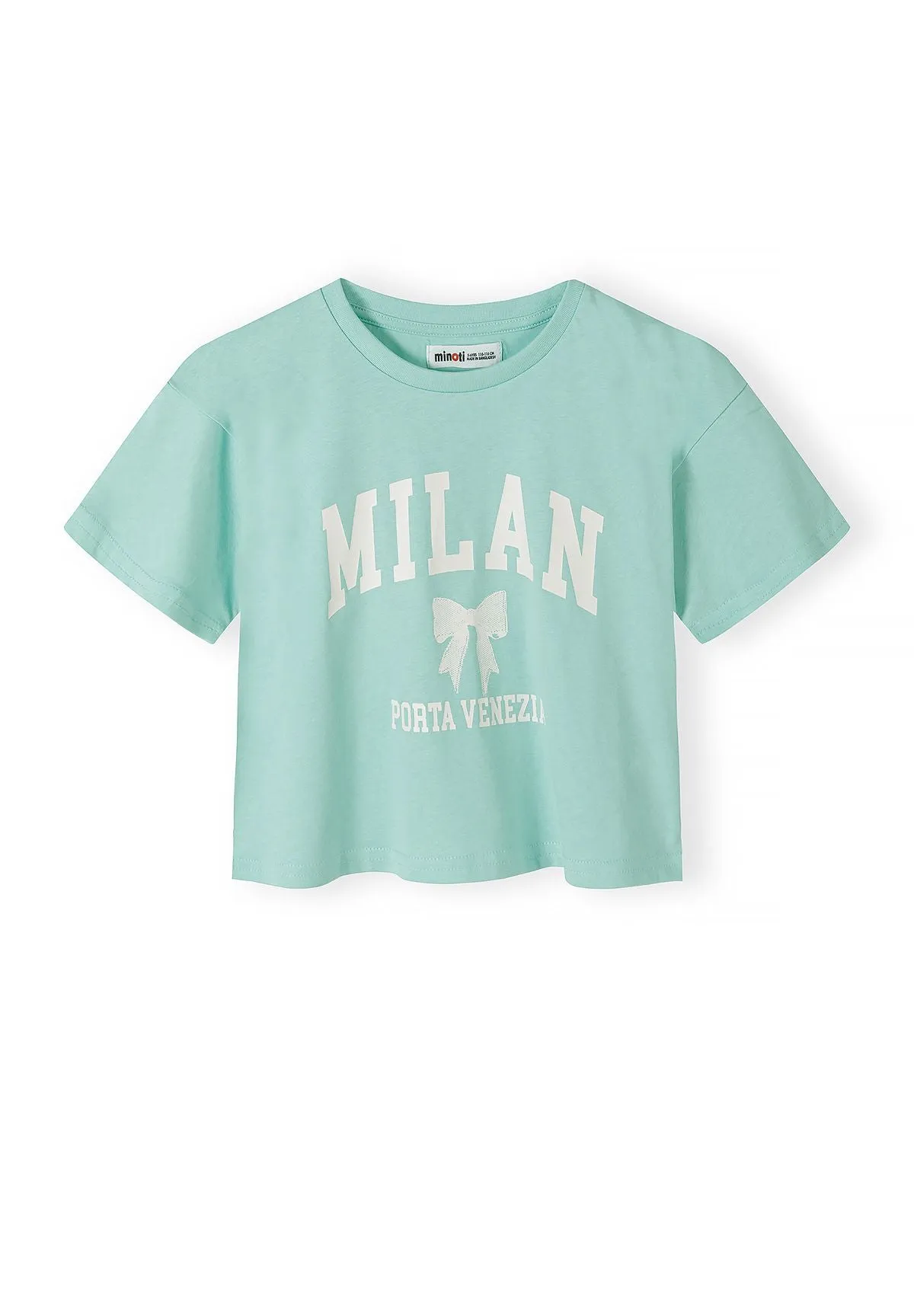 Minoti 44832 cropped t-shirts til piger 5-pak bomuld