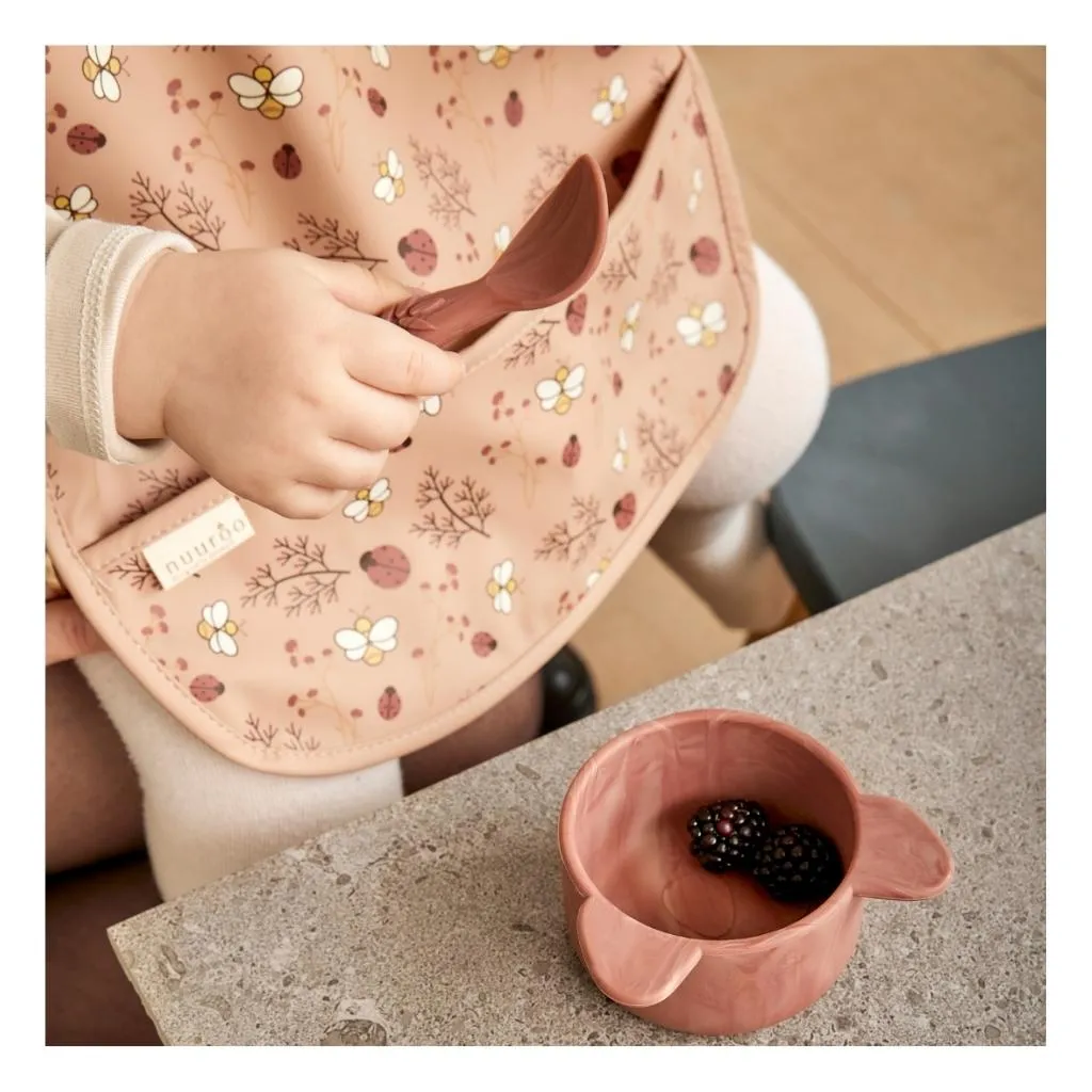 nuuroo Rosa snackskål silikone 2 stk Red mix