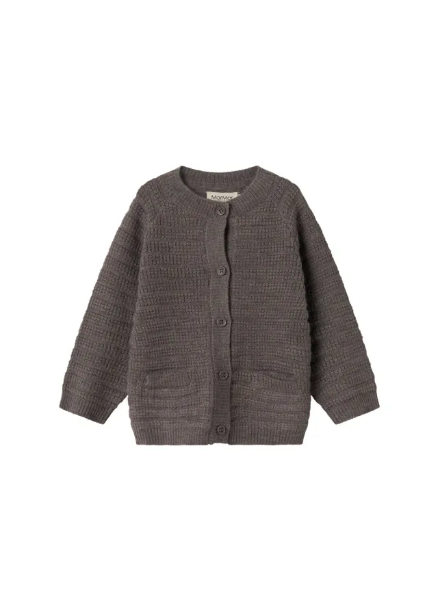 MarMar Taki cardigan Dusty Brown merino