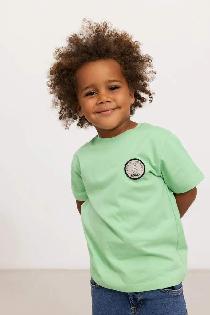 MarMar Tad t-shirt Moomin Patch grøn økologisk