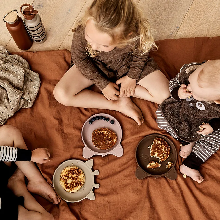 nuuroo Akila silikone tallerken acorn koala 2-pak