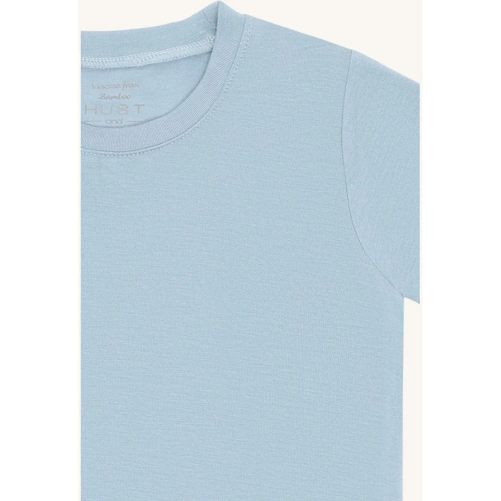 Hust & Claire HCAustin Solid t-shirt lyseblå bambus