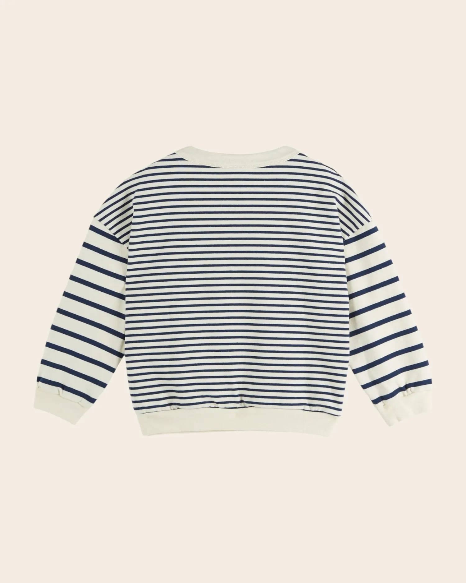 Emile et Ida Marinière sweatshirt blå strib øko